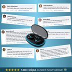 "🎶"🎶Original vattentät design, så att du kan njuta av en fridfull natt.