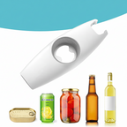5-i-1 Multifunktionell öppnare för flaskor & burkar. Perfekt för seniorer, kvinnor och svaga händer.