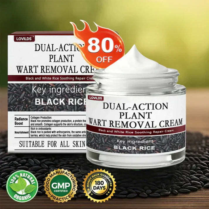 Black Rice Skin Repair Essence Cream ⚕️ FDA-certifierad (tar bort vårtor och hudutväxter, förbättrar keratinuppbyggnad och seborroiskt eksem, follikulär keratos, åldersfläckar och blåmärken)