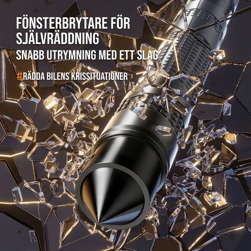 ✨ Laglig Premium Självförsvarsstav i Metall 💎💪