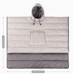 ❄3-i-1 Ultralätt Värmeponcho