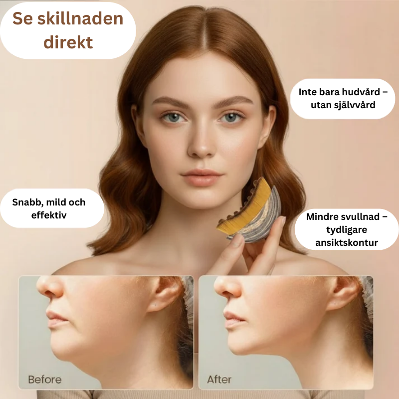 ✨✨Lymfatisk Ansiktsborste – Lyft, Forma & Ge Glöd! 【2-pack Gratis Deal】