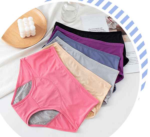 Nya uppgraderade läckagesäkra trosor med hög midja (🎉6 paket🎉 ENDAST IDAG!!!)