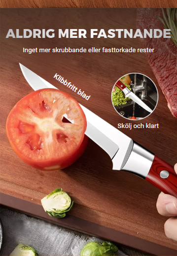 "🔪 Volframstål Knivset – 5x Längre Skärpa, Ergonomiskt Handtag & Mjuk Start-Paket inkl. Slipsten!"