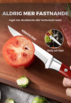 "🔪 Volframstål Knivset – 5x Längre Skärpa, Ergonomiskt Handtag & Mjuk Start-Paket inkl. Slipsten!"