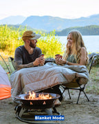 ❄3-i-1 Ultralätt Värmeponcho