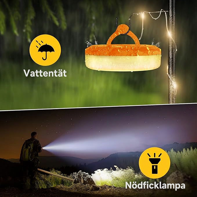 ✨🏕️ Oppgrader campingopplevelsen din med våre oppladbare, vanntette lyslenker! 🌟