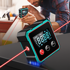 🚨 Siste sjanse! 2-i-1 digital vinkelmåler og laservater – 40 % rabatt! 🔧📏