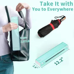 Mini bärbar termoskrivare