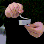 Köp 1 Få 1 GRATIS: Magnetisk Trasselfri Laddningskabel – Självupprullande & Snabbaddning (2-pack)