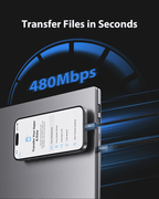 Köp 1 Få 1 GRATIS: Magnetisk Trasselfri Laddningskabel – Självupprullande & Snabbaddning (2-pack)