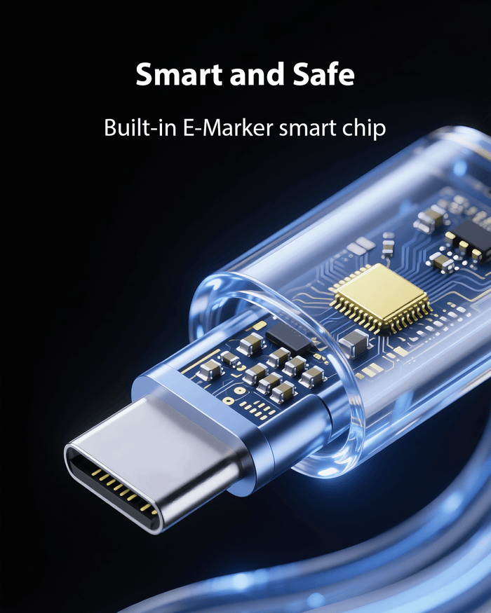 Köp 1 Få 1 GRATIS: Magnetisk Trasselfri Laddningskabel – Självupprullande & Snabbaddning (2-pack)