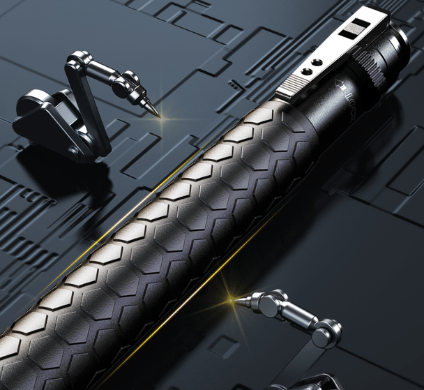 ✨ Laglig Premium Självförsvarsstav i Metall 💎💪