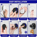 Sluta borra hål i väggen – Möt den starkaste sugproppskroken någonsin! 🛠️🚫