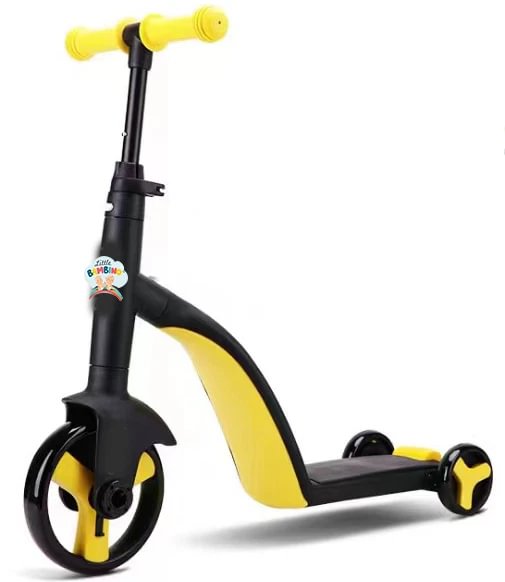 🔥3-i-1 barnesparkesykkel og småbarnssykkel🛴 