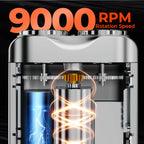 Roterande Mini-Rakapparat