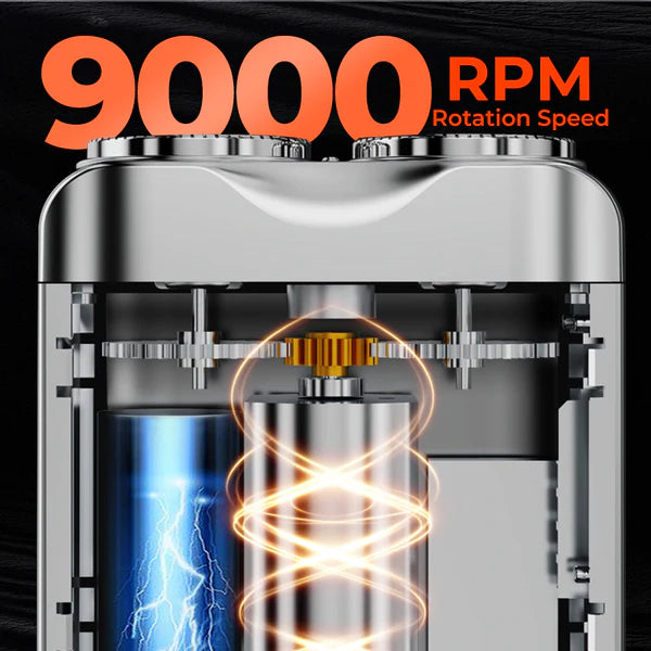 Roterande Mini-Rakapparat